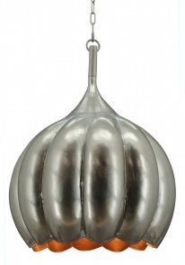 Hanglamp Pearl large old silver
